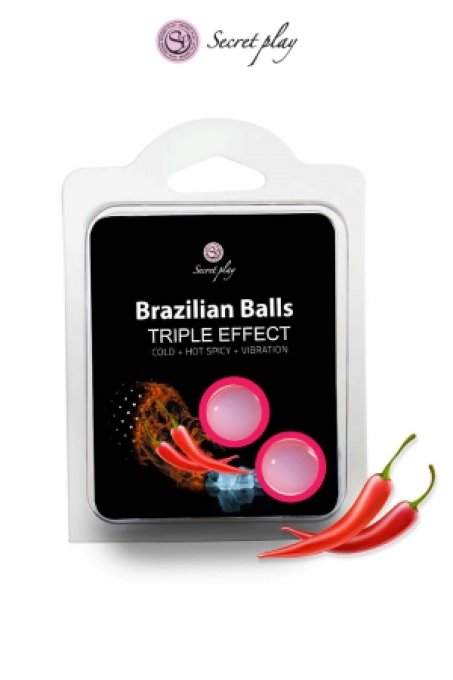 2 Brazilian Balls triple effets - Secret Play