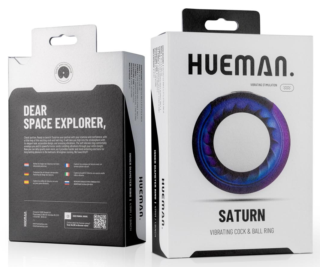 Anneau vibrant Saturne Hueman 50mm