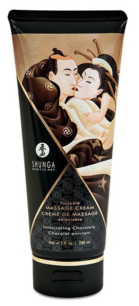 Crème de massage Comestible CHOCOLAT Enivrant - 200ml