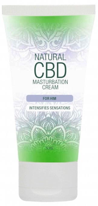 Crème de masturbation Natural CBD 50ml