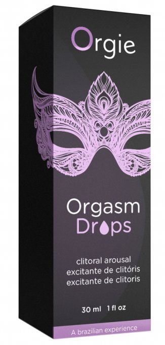 Gel stimulant pour Clitoris Orgasm Drops 30ml
