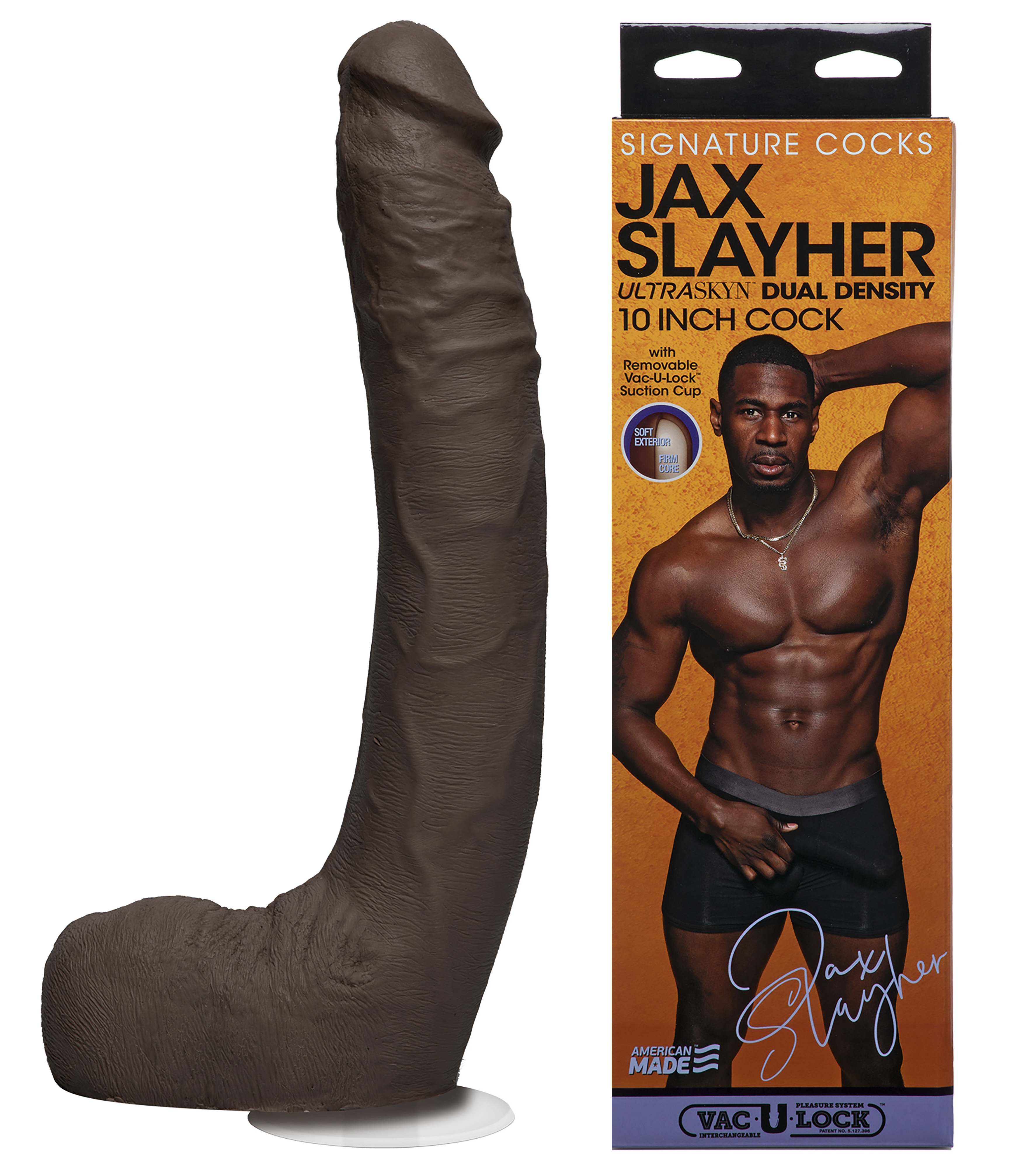 Gode réaliste Acteur Jax Slayher 23 x 5 cm
