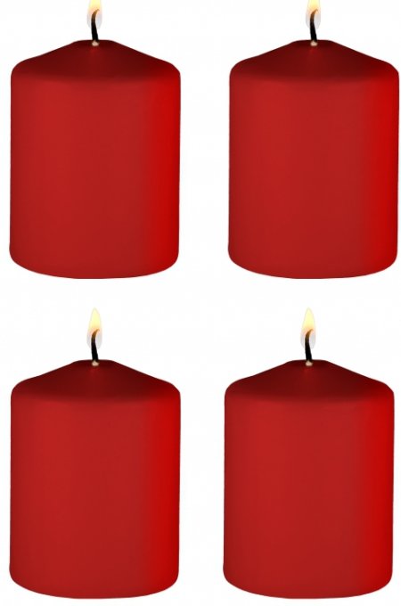 Lot de 4 bougies Tease Candle Orange sanguine 24g