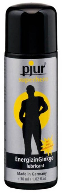 Lubrifiant énergisant SuperHero Pjur 30mL
