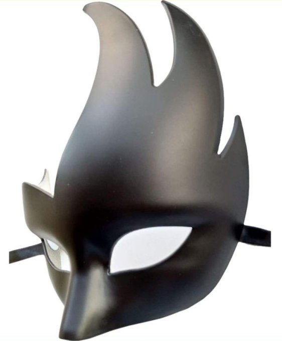 Masque Flamy noir