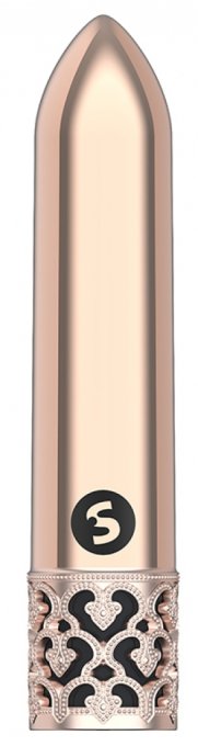 Mini Vibro Glitz 8.7cm Rose doré