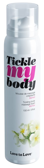 Mousse de massage crépitante Tickle My Body Monoi 150ml