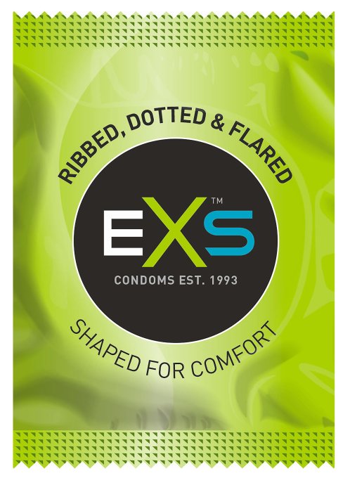 Pack de 144 préservatifs texturés Ribbed & Dotted