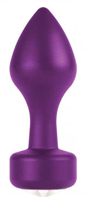 Plug Bijou anal Alu Elegant 6 x 3 cm Violet