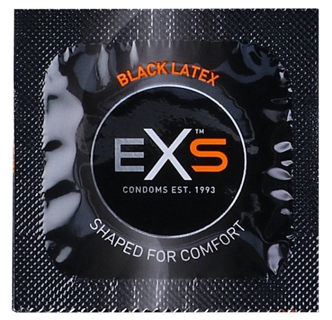 Préservatifs latex noirs BLACK x100