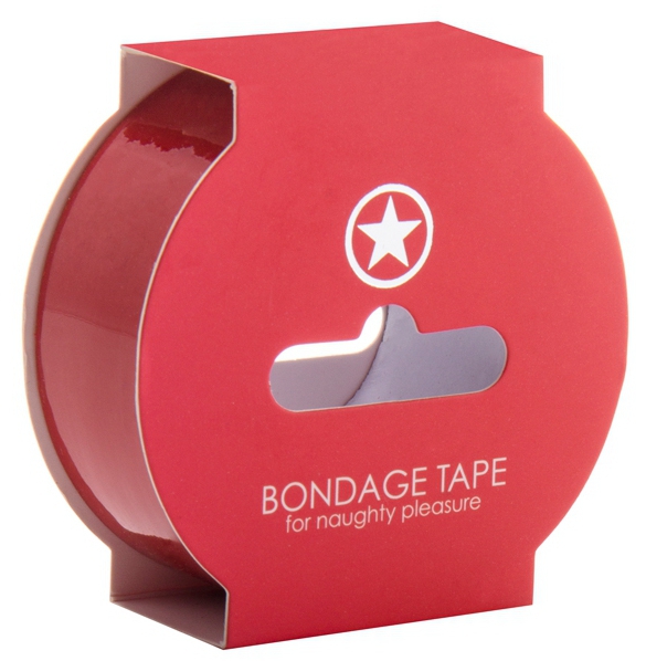 Ruban non collant Bondage Tape 17m Rouge