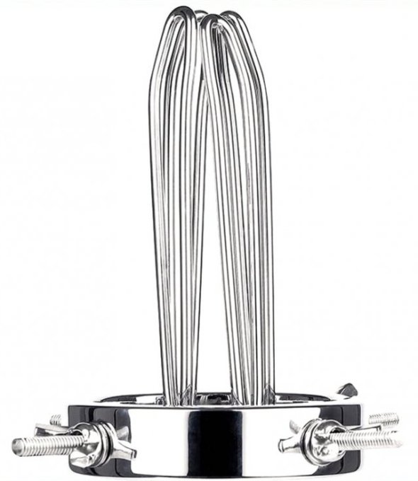Speculum Anal métal Long Pipe 11.5cm